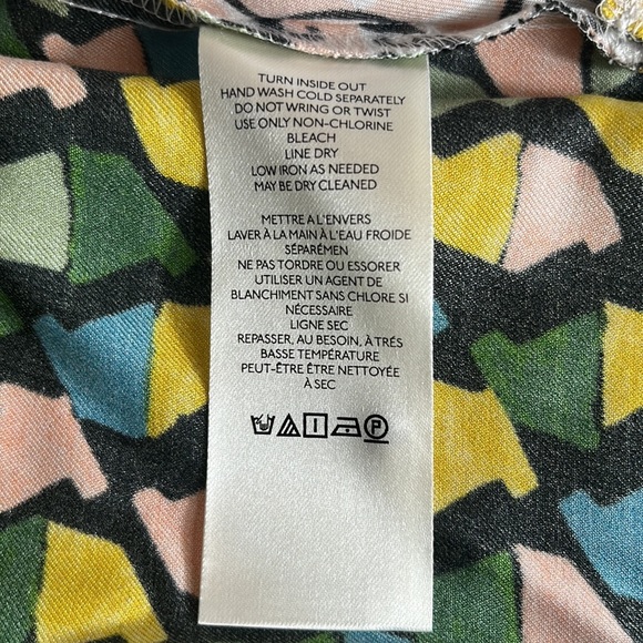 ANTHROPOLOGIE MAEVE CONTRAST BUTTONDOWN SHIRT SIZE XXSP MULTICOLOR NWT - Picture 15 of 16